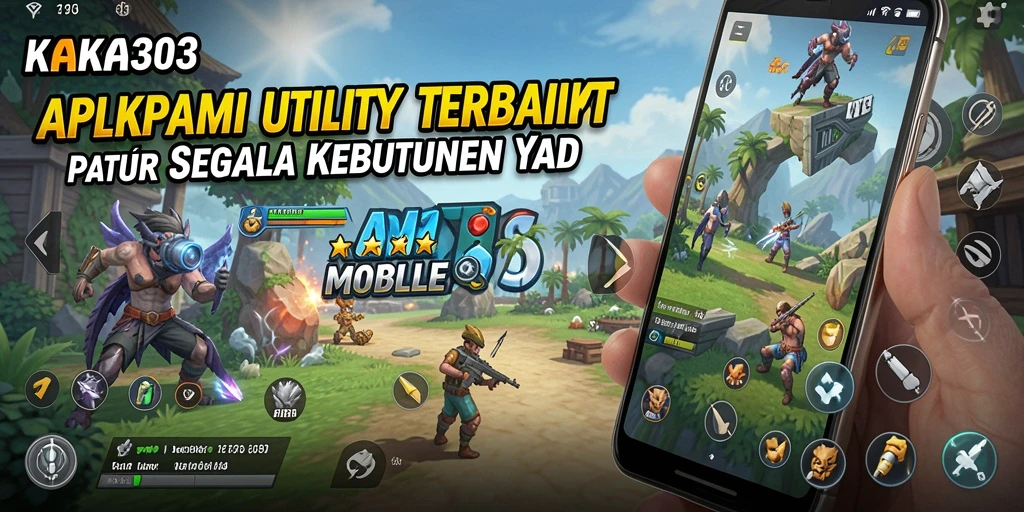 Tangkapan layar utama KAKA303 menampilkan antarmuka pengguna yang bersih dan intuitif.