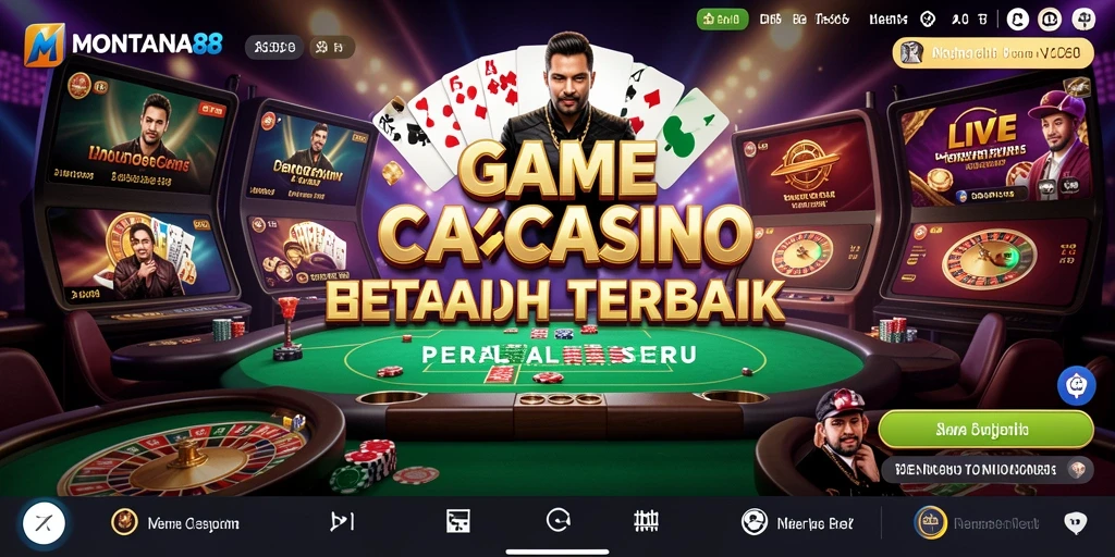 Gameplay MONTANA88 yang mendebarkan di dunia Live Casino.