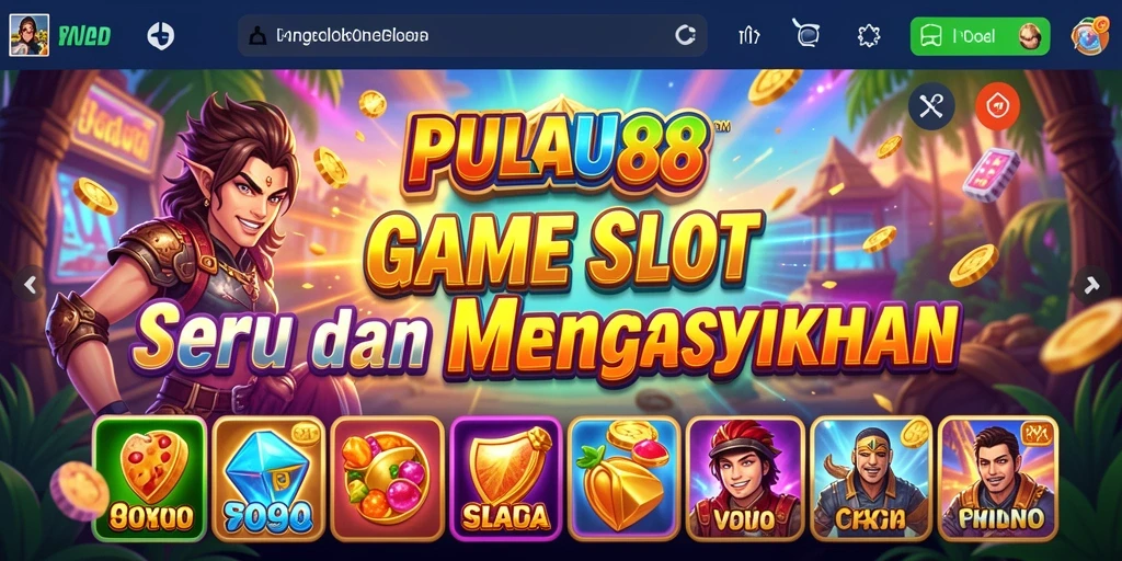 Tampilan gameplay PULAU88 yang memukau dan penuh aksi.