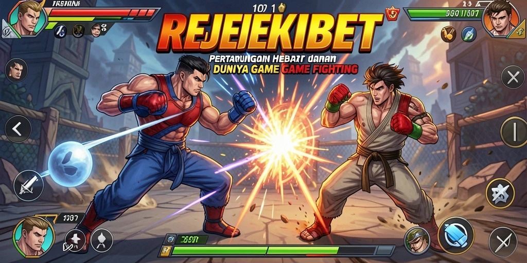 Tampilan gameplay seru dari REJEKIBET dengan pertarungan yang mendebarkan.