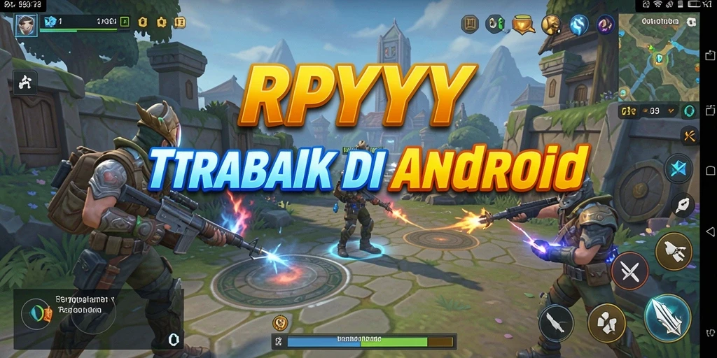 Tampilan utama gameplay RPYYY menampilkan strategi bertempur yang mendebarkan.