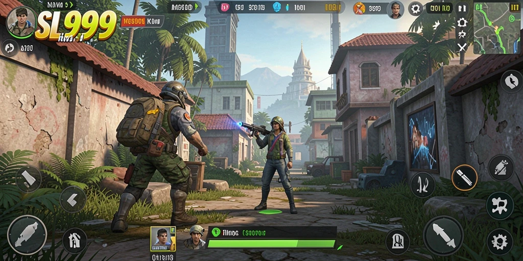 Tangkapan layar gameplay SL999 menampilkan suasana simulasi yang mengesankan.