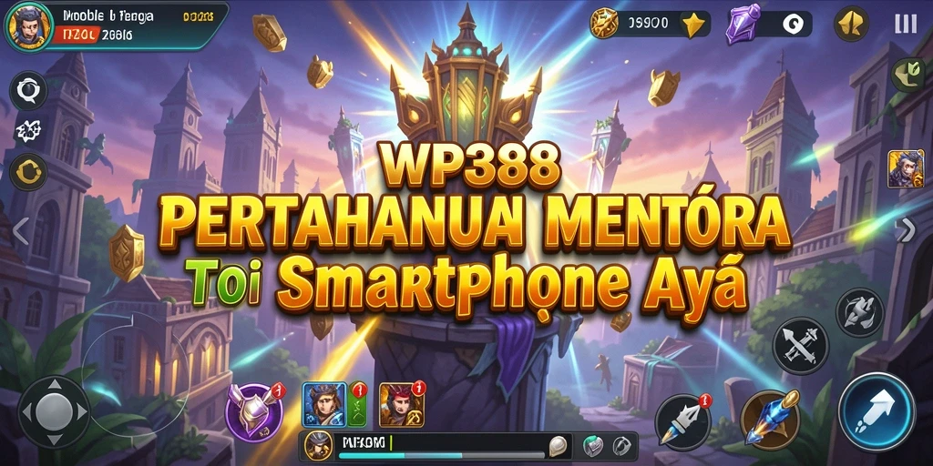Screenshot WP888 menunjukkan aksi mendebarkan dalam Tower Defense.